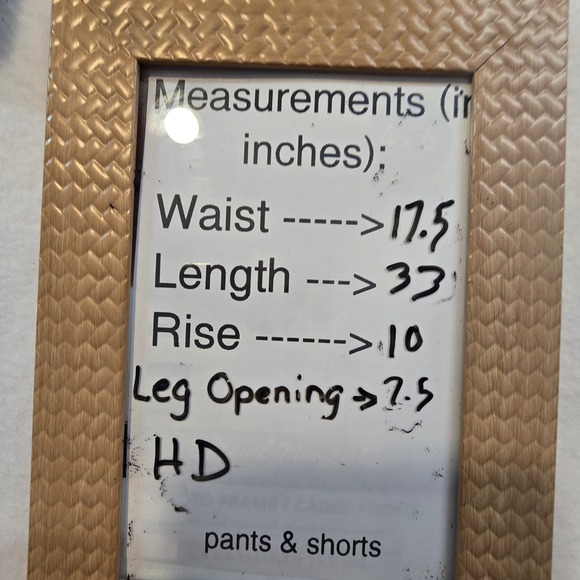 Harley Davidson Jeans Womens Size 31 35x33 Dark Wash Stretch Straight Motorcycle - Picture 7 of 15